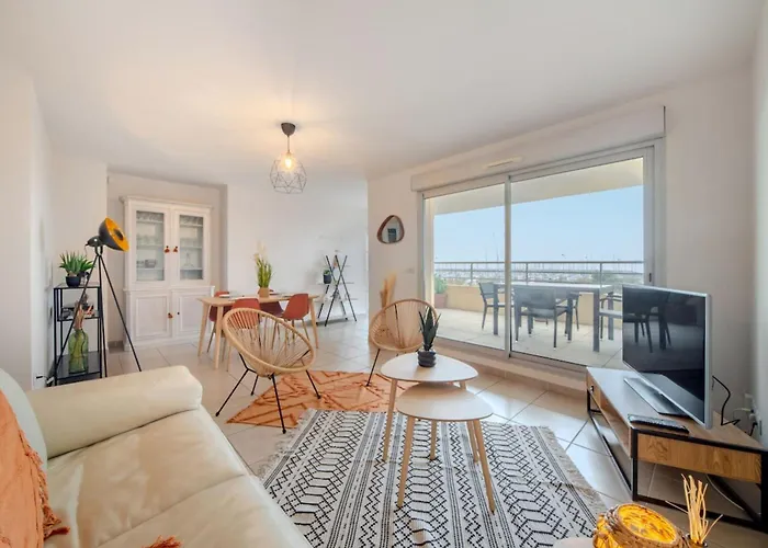 L'escale Du Port - 4 Stars - Sea View - Parking פאלאבה-לה-פלו