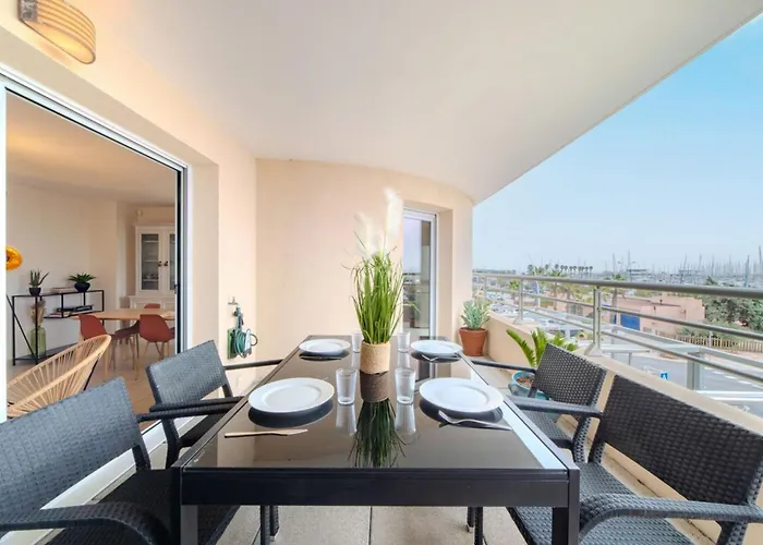 L'escale Du Port - 4 Stars - Sea View - Parking Apartament